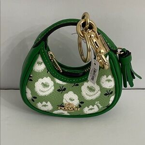 NWT Coach Mini Carmen Bag Charm